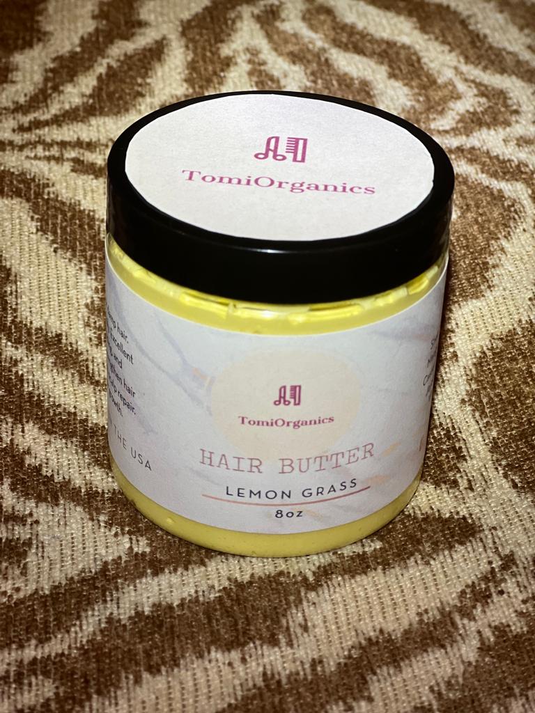 Lemongrass Hair Butter – 8 oz