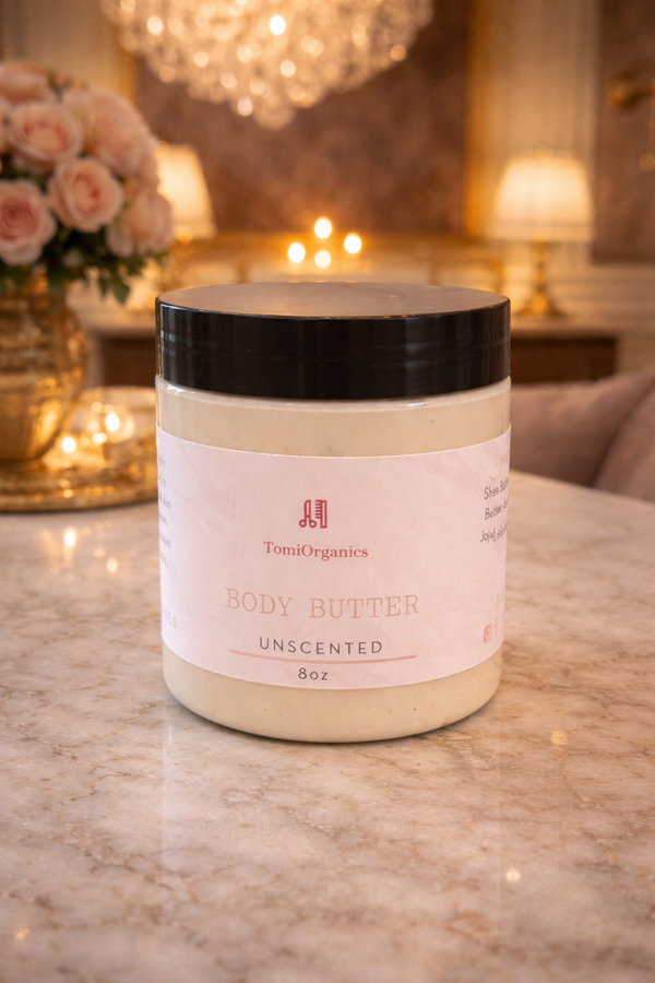 Body butter - Unscented - 8 oz