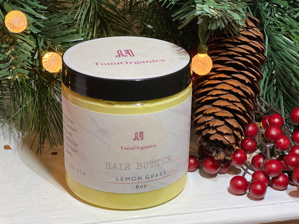 HAIR BUTTER (LEMONGRASS) – 8 oz